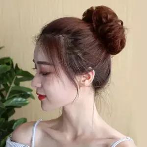 올림머리 곱창밴드 가발 3p 똥머리 당고머리 똥머리
