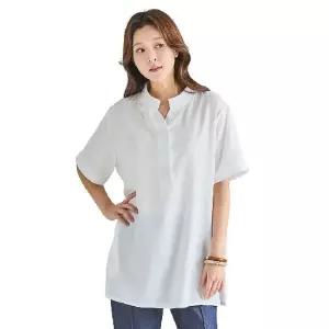 [NS홈쇼핑](삽)반오픈 롱 카라 셔츠 3종[35864063]