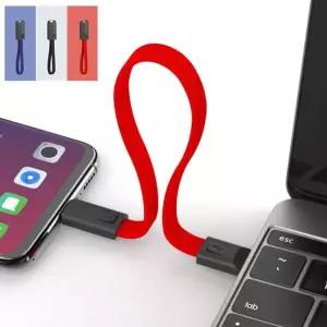 열쇠고리형 미니 충전케이블 5핀 8 Type-c 휴대용