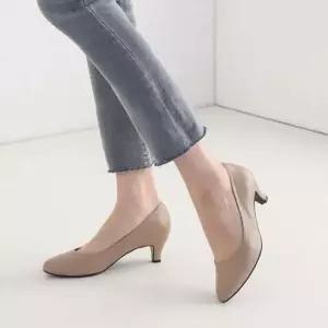 2661 여성 구두 힐구두 면접 가죽 여성구두 힐구두 기본구두