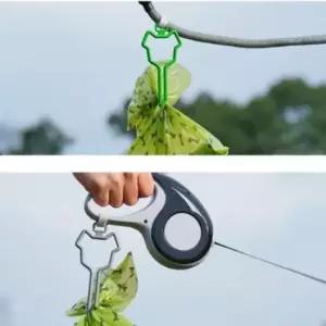 친절한탄씨 bns 배변봉투 클립 홀더 걸이 풉백 풉클립 강아지 산책 똥봉투 M50444 배변처리 배변처리용품