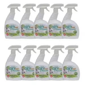 [반려] 10P 강아지 냄새 탈취제 파우더향 실내 1000ml 소변