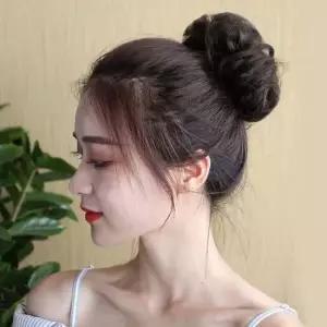 올림머리 곱창밴드 가발 3p 당고머리 당고머리 똥머리
