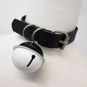 방울 가죽 초커 코스튬 파티 악세서리 여성목걸이 코스튬 하녀 할로윈소품 방울초커