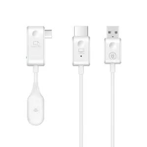 WiFi USB C타입 HDMI 무선 영상 송수신기 PC컴퓨터 노트북 to 미러링 동글 미러캐스트 빔프로젝터 TV연결
