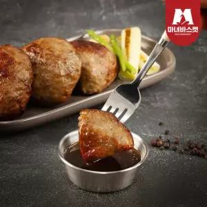 [마녀바스켓] 담양식 두툼한 수제 한돈 떡갈비 120g x6팩+갈비맛소스 60g x6팩