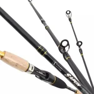 [하프클럽/]싸파 싸푼 리바이트 배스 루어대 2pcs 스피닝타입 SSS-662ML