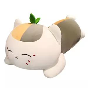 고양이 인형 봉제 베개 잘 때 다리 받침