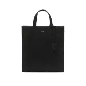 [롯데백화점]질스튜어트 [LUKE][노트북수납] 루크 블랙 소가죽 세로형 토트백 JUBA6F631