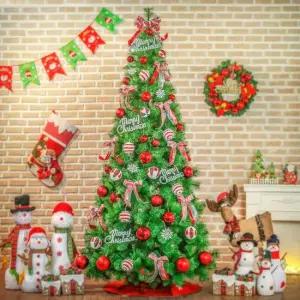 270cm 해피 롤리팝 솔잎트리 풀세트 완제트리 대형트리 완제트리 트리풀세트 풀세트트리