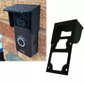 어닝고리 1PC 카라반 링 도어벨 커버 비 햇빛 차단 후드 블랙 1세대 2세대 3세대 모터홈