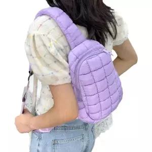 데일리 패딩 크로스백 신상 바디백 여자 슬링백 웨이스트백