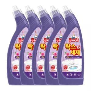 [셀러허브]홈스타 락스와세제 후로랄파인 750ML 5개입 (S36194186)