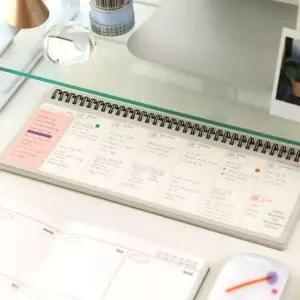 스터디플래너 주간 스탠딩플래너 탁상 스케줄러 다이어리 위클리