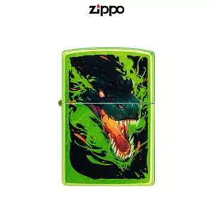 ZIPPO 47133 Green Dragon 지포 그린 드래곤 오일 방풍 라이터 휴대용 미니 EDC 선물 USA 한강사