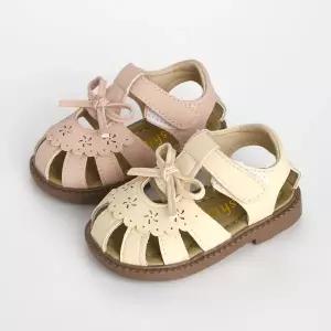앞리본 아동 키즈 아기 돌잔치 드레스 여름 여아샌들