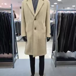 [레노마 옴므]F/W 베이지 모 캐시미어 로브 코트 OLMBH63_BP