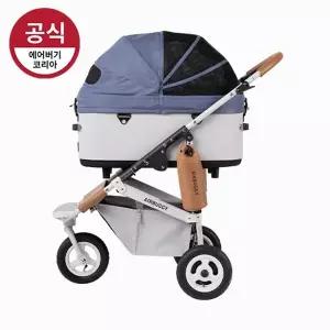 [에어버기] 돔3 리버블루 반려동물 유모차 라지