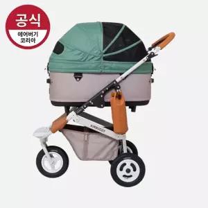[에어버기] 돔3 클로버 반려동물 유모차 라지