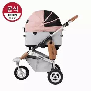 [에어버기] 돔3 살몬베리 반려동물 유모차 레귤러