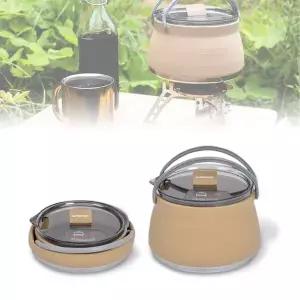 [하프클럽/]접이식주전자 라면포트 캠핑 휴대용폴딩주전자 경량캠핑포트