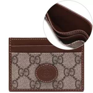 [구찌]23SS 남성 인터로킹 G 클립 카드지갑 (700690 92TCG 8563 23S)