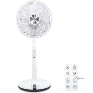 BLDC선풍기 14인치 무소음 아기 신생아 12엽 이중날개 저소음 가정용 좌석용 회전식tuv744