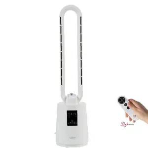 BLDC선풍기 신생아 저소음 날개없는 12단풍속 무소음 아기 가정용 유니맥스343 def581