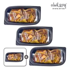 이배모매 3+1 한식명장 반찬 간장 궁채 장아찌 500g 4팩