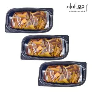 이배모매 한식명장 반찬 간장 궁채 장아찌 500g 3팩