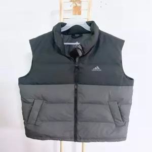  몽빈티지(XL)아디다스남자오리털투톤패딩조끼