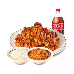 (꾸브라꼬) 순살마라꾸브+우동사리+즉석밥+콜라1.25L