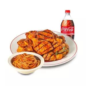 (꾸브라꼬) 순살양념꾸브+우동사리+콜라1.25L