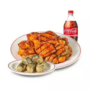 (꾸브라꼬) 양념꾸브(매운맛)+고추김말이+콜라1.25L