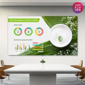 LG전자 B2B공식인증점 LG 올인원 LED 사이니지 webOS 163인치 대형 모니터 스크린 LAPA163 414cm