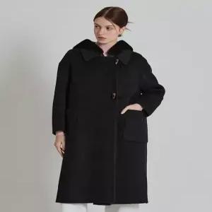 [르오트][르오트(LeOT)] 밍크트리밍 구스다운 베스트 핸드메이드 울코트 (택가격 7800