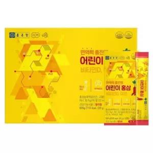 아연 어린이 비타민D 홍삼 증진엔 종근당 면역력