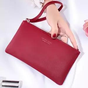 DL 다용도 여성 스트랩 클러치파우치 장지갑 핸드폰파우치 지갑