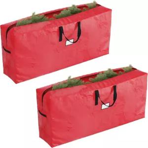 크리스마스 트리 보관 가방 2개 세트 - 각각 9피트 인공 나무에 맞습니다 엘프 스토어의 습기와