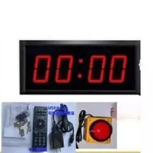 디지털 타이머 스톱워치 LED 리모컨 음성 훈련 스포츠 발표