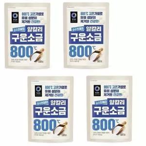 청정원 구운소금500gx4 순 수천혜염