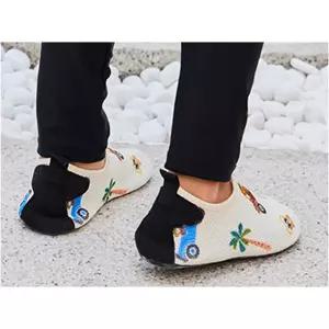 아쿠아신발 사파리 동물패턴 어린이 키즈 워터파크 해변 메쉬 슬립온