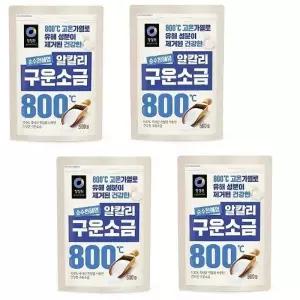 청정원 구운소금500gx4 순 수천혜염