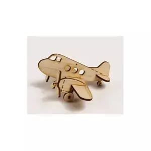 [하프클럽/브이와이](YO)아기비행기 나무조립키트 여객기(YM805)