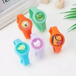 LED 향기 모기 팔찌 벌레퇴치밴드 모기기피제팔찌