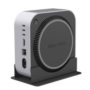 호환 맥 미니 M4/M4 프로 M1 M2 인텔 i7 i5 알루미늄 합금 노트북 데스크탑 스탠드 미끄럼 방지 조절 가능 홀더