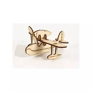 [하프클럽/브이와이]나무조립키트 아기비행기 수상비행기(YM808)