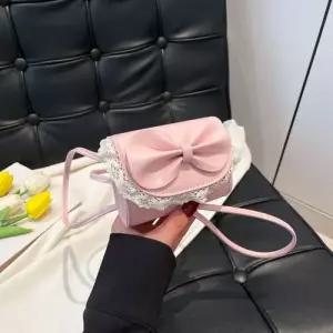 천진반 여성용 가을 데일리룩 가방 미니백 숄더백 레이스 겸 크로스백 KUK3