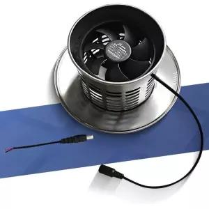 태양광 환풍기 화장실 환기 배출 배기 순환 가정용 옥상 벤츄레이터 욕실환풍기 주방 소형