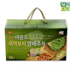 광야식품 아몬드 양배추차 새싹보리 (무배) 40스틱